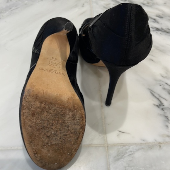 Jimmy Choo Peep Toe Pumps - Picture 4 of 6